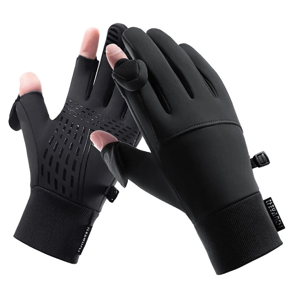 Risky Random Gloves with fingers holes